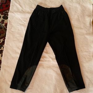 Ralph Lauren Black Stretch Vintage Ski Pants. NWOT. 8